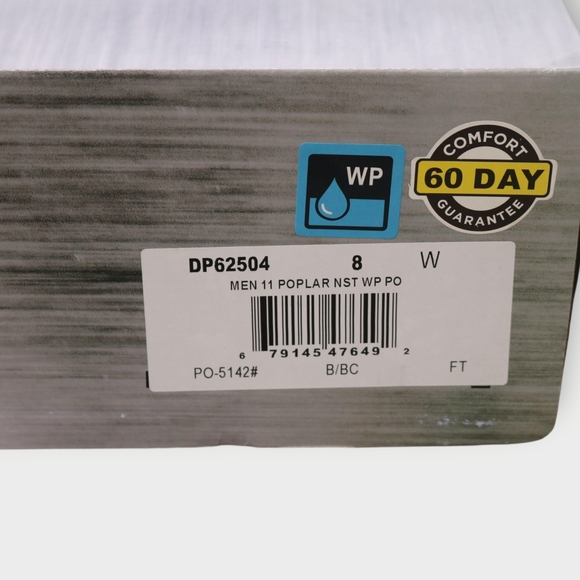 Dan Post Men Cummins 11" Waterproof Leather Western Work Boots DP62504 Size 8 - Picture 10 of 12